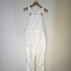 Point Sur White Overalls